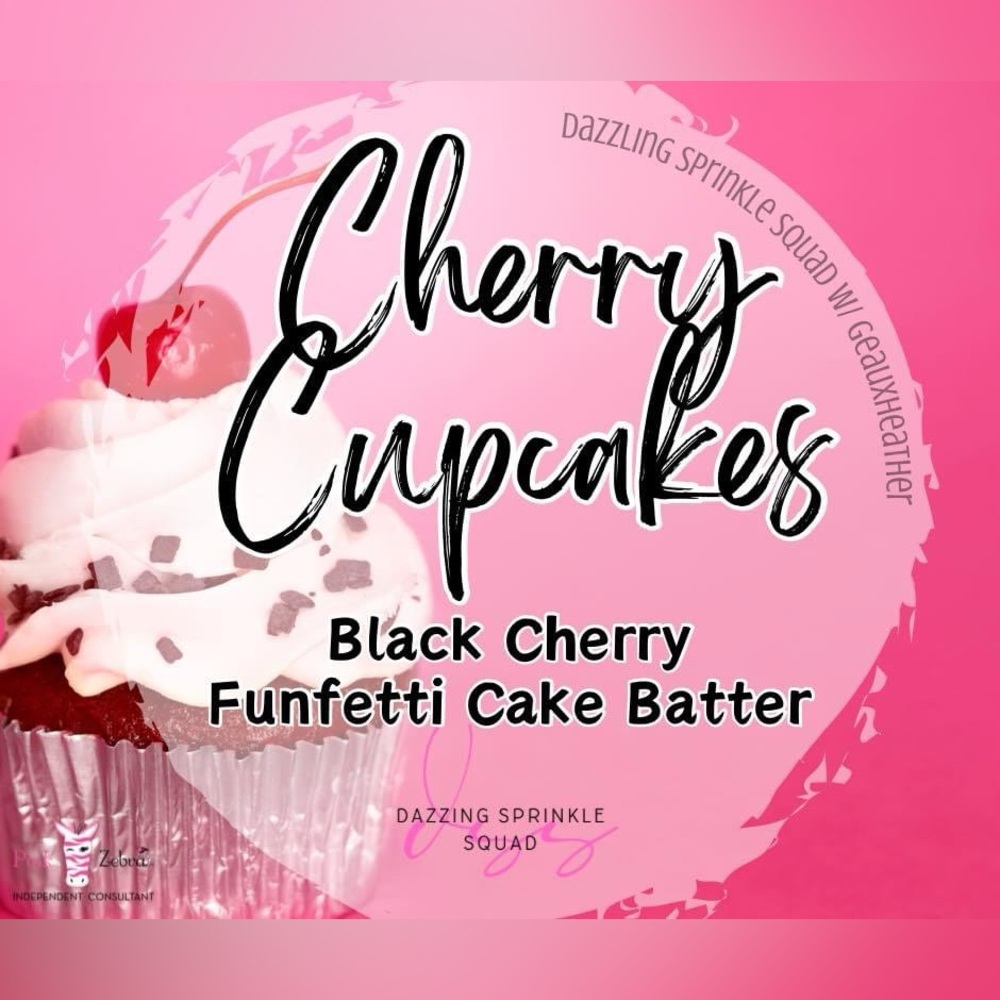 Cherry Cupcakes Pink Zebra Blend 🍒